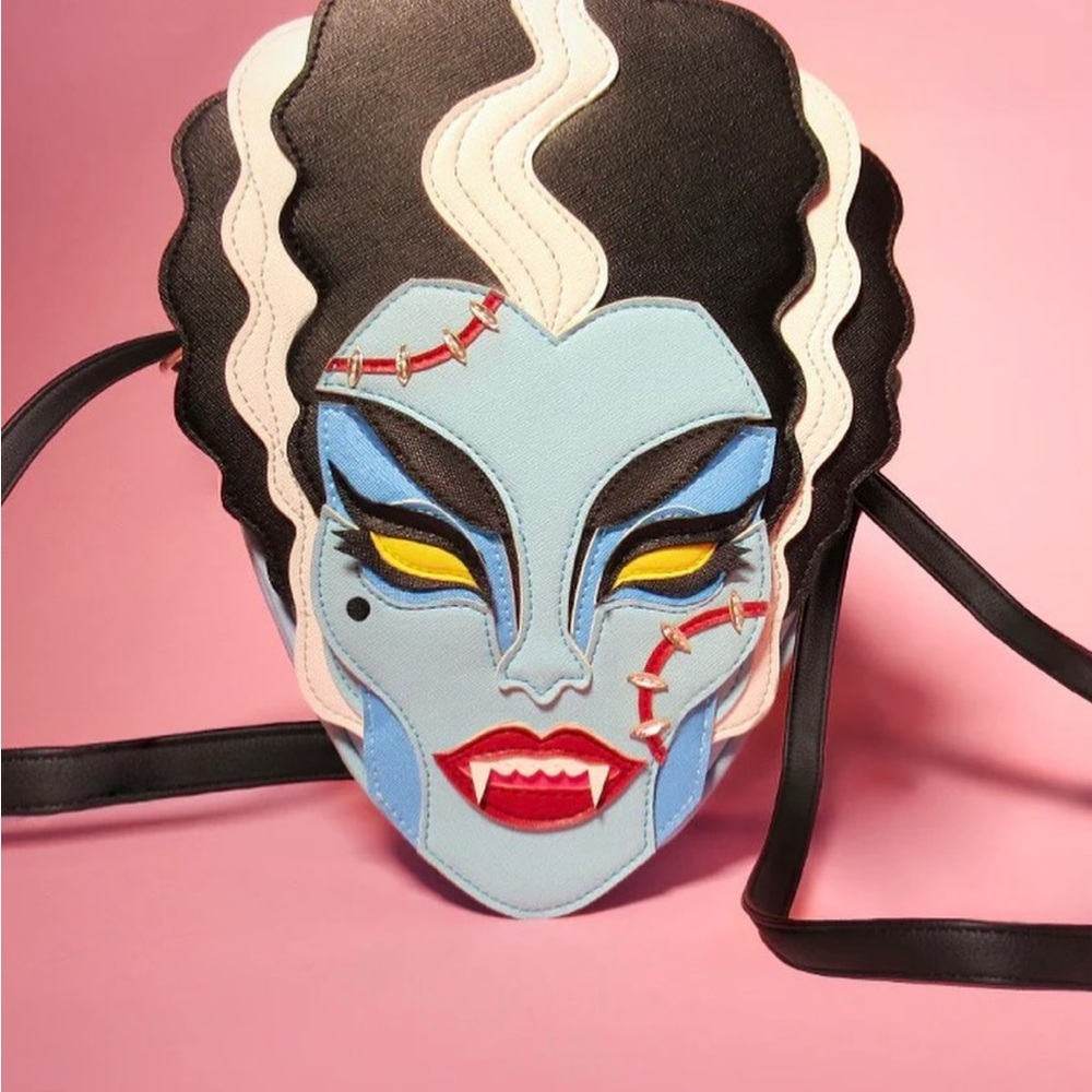 Vixen by Micheline Pitt Bride of Frankenstein Crossbody Bag